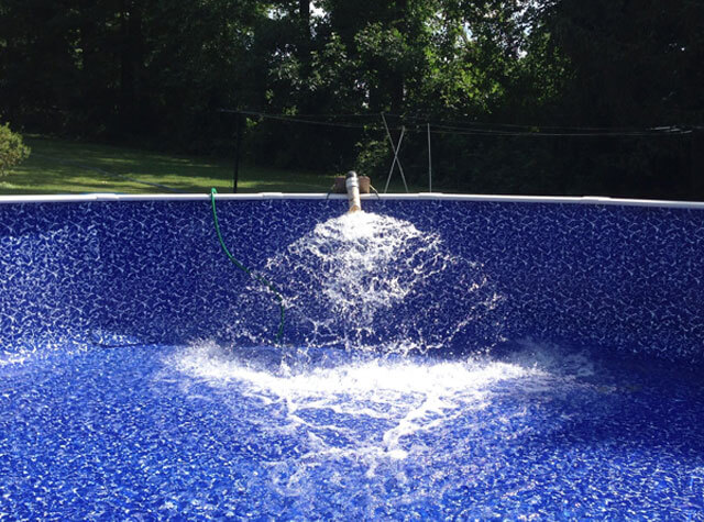 hose filling pool